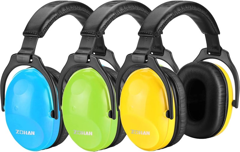 Zohan Kids Ear Protection 3 Pack,Kids Noise Canceling Headphone for Concerts, Monster Truck, Fireworks - Image 1